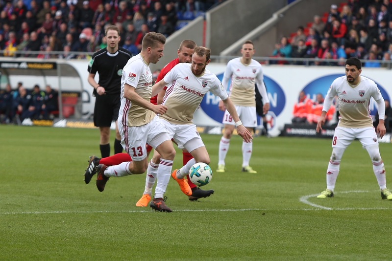 Machte mit dem 2:0 aus Schanzer Sicht den Sack zu: Ex-Heidenheimer Robert Leipertz. (Foto: Meyer/KBUMM)